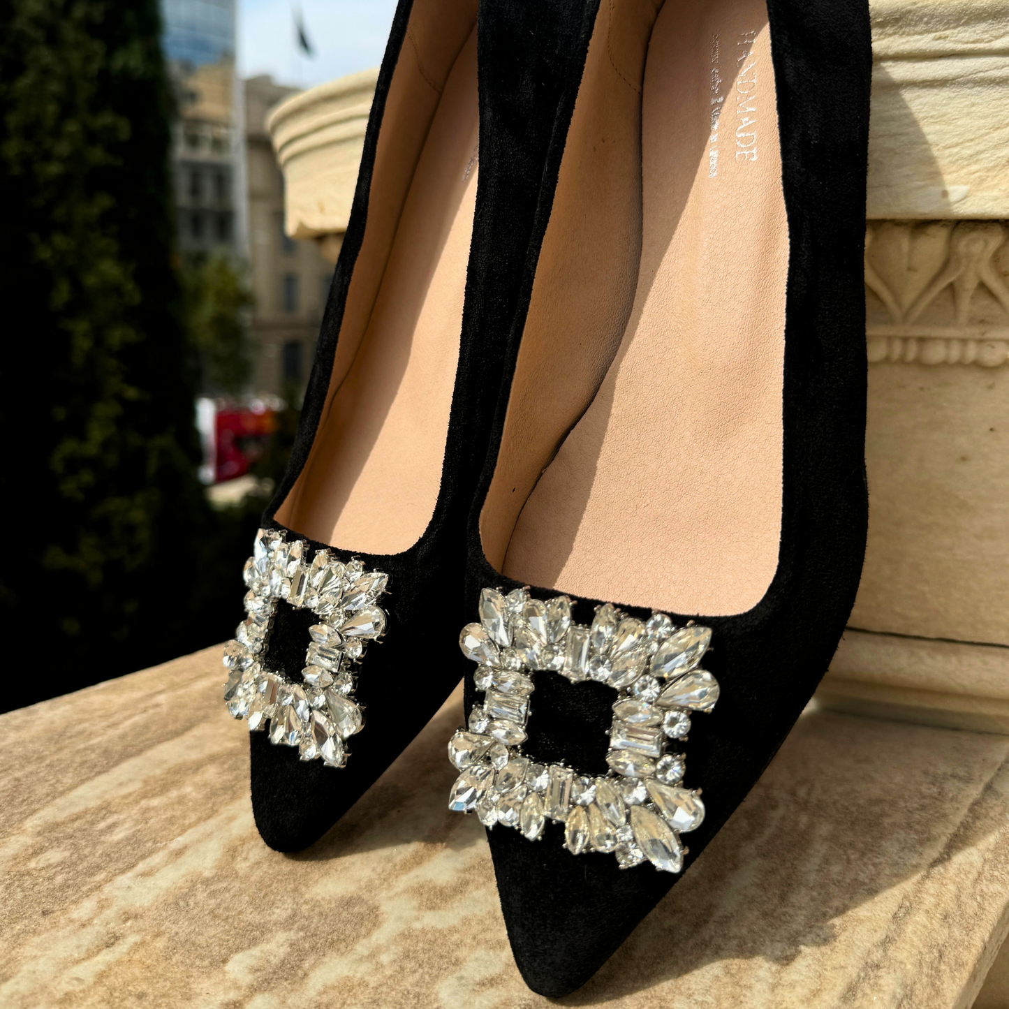 Onyx Ballerinas - Sandalea