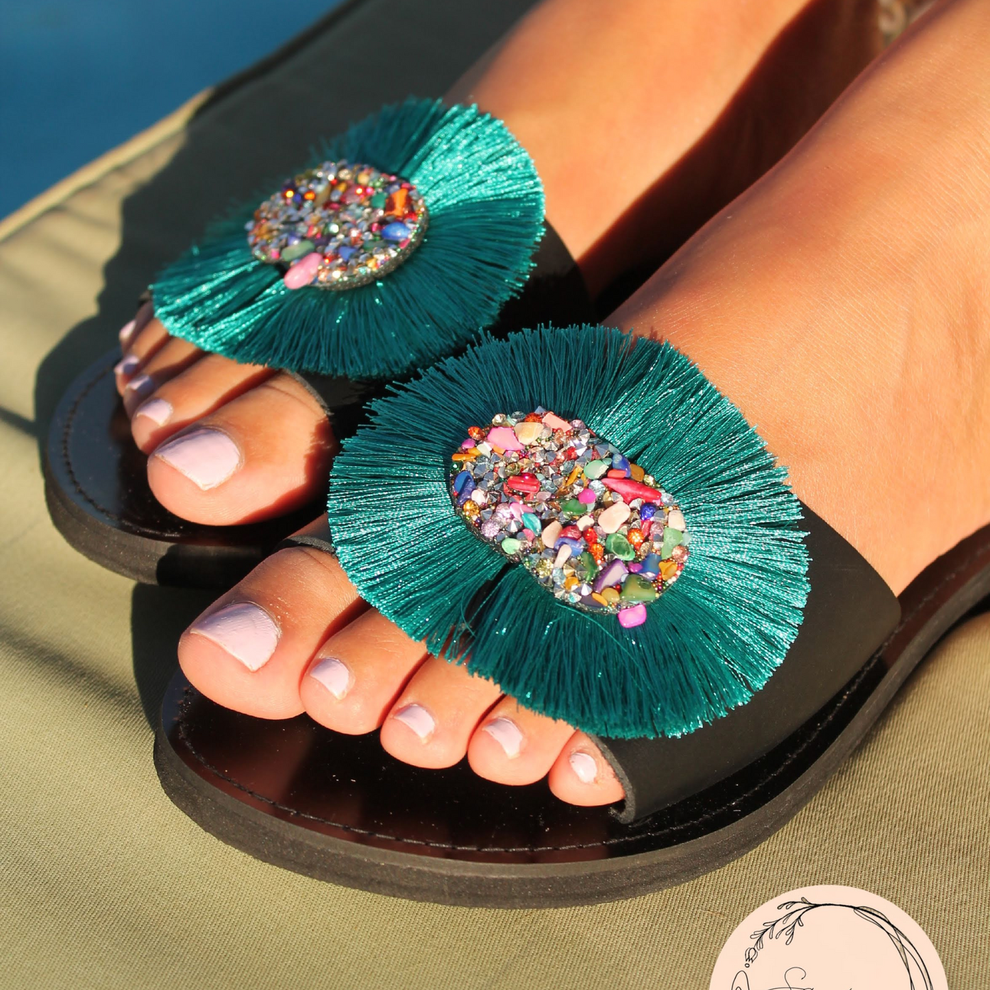 Blue Lagoon Sandals - Sandalea