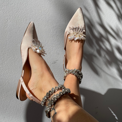 Cinderella in Beige - Sandalea