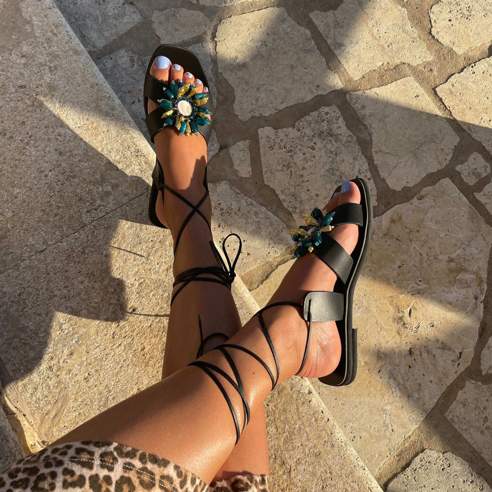 Boho Queen Sandals - Sandalea