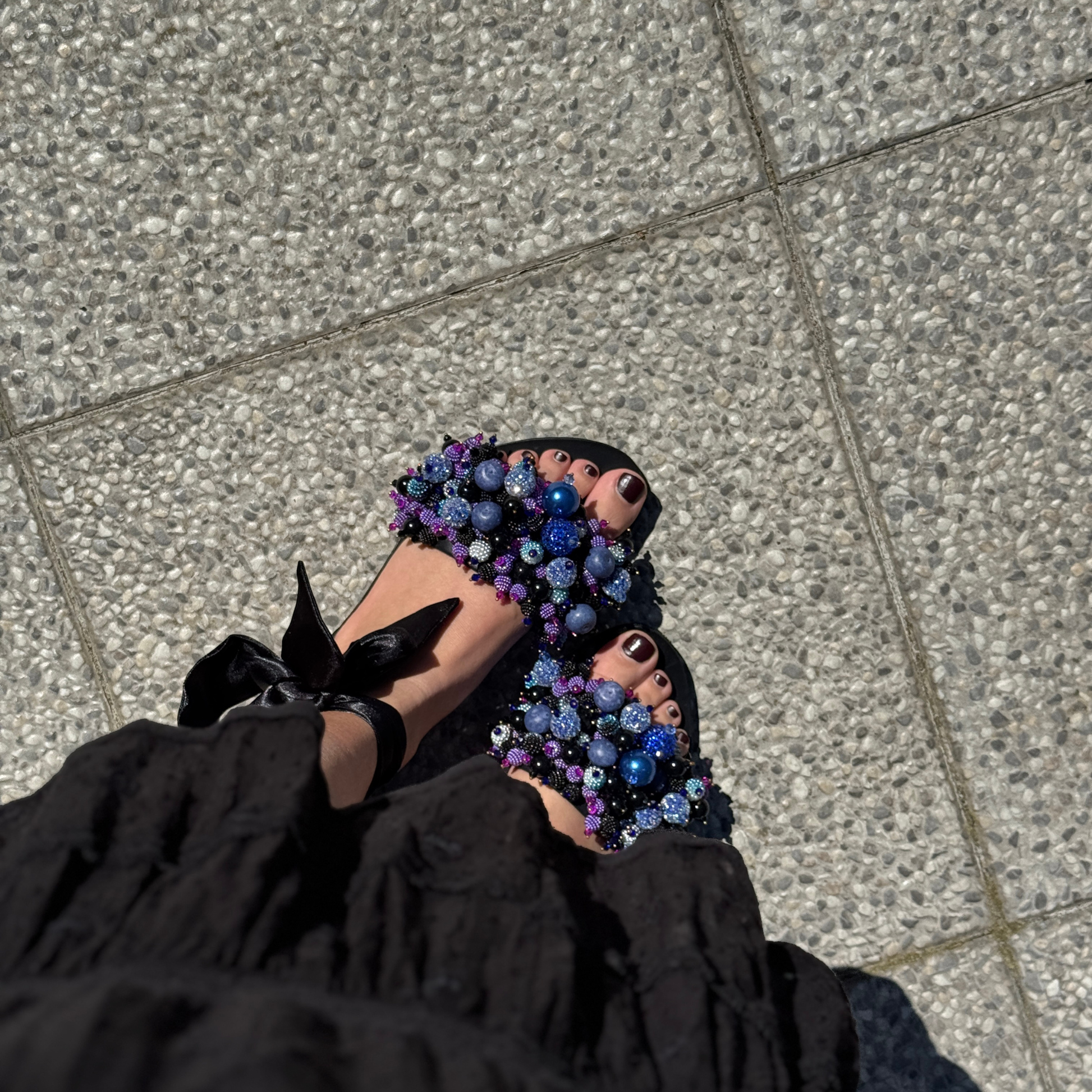 Berry Pop Sandals - Sandalea