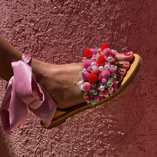 Strawberry Kiss Sandals