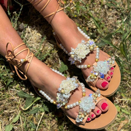 Cinderella Lace Up Gladiators