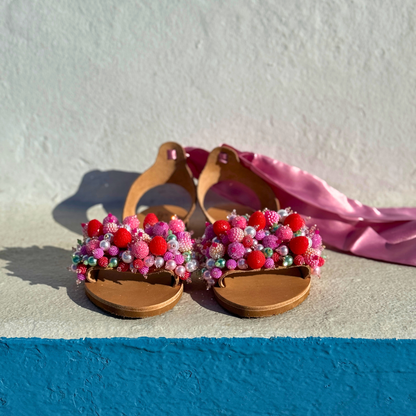 Strawberry Kiss Sandals