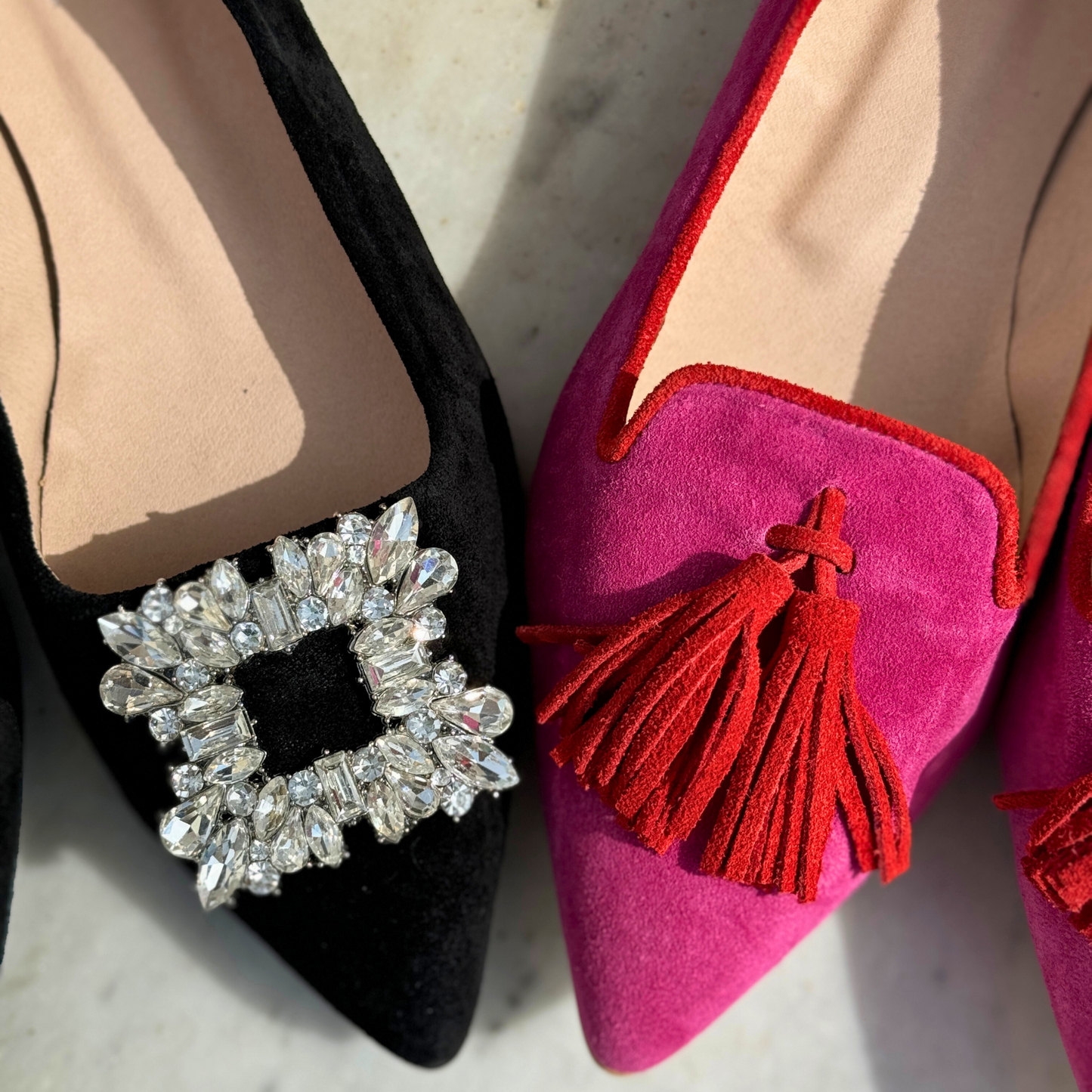 Onyx Ballerinas - Sandalea
